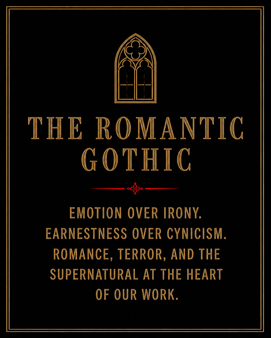 The Romantic Gothic